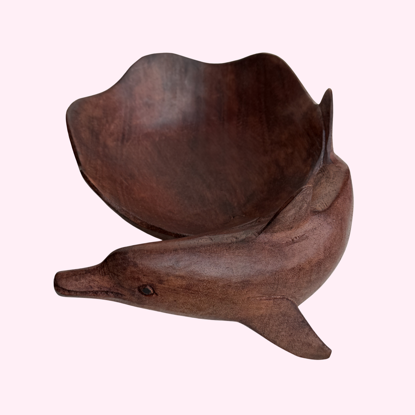 Schale aus Suarholz - Delfin