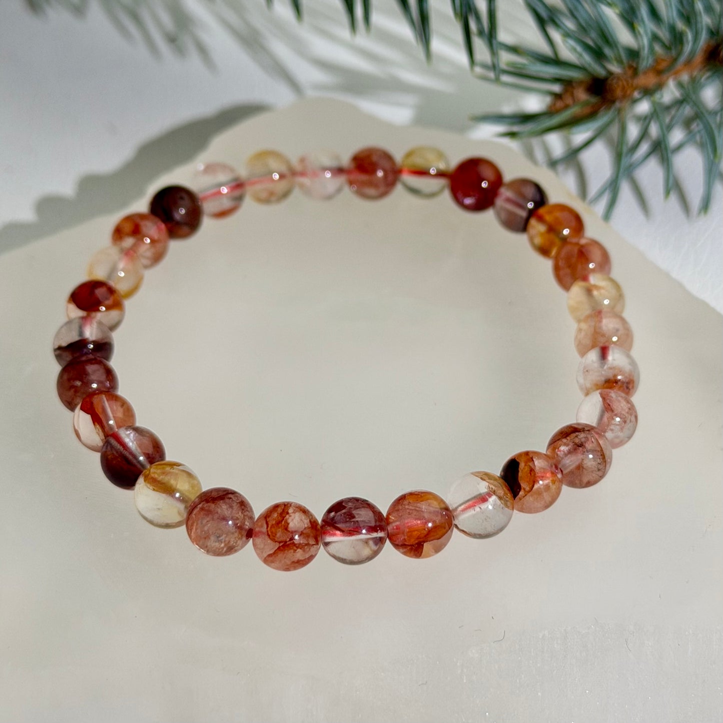 HQ Feuerquarz Armband - 6mm