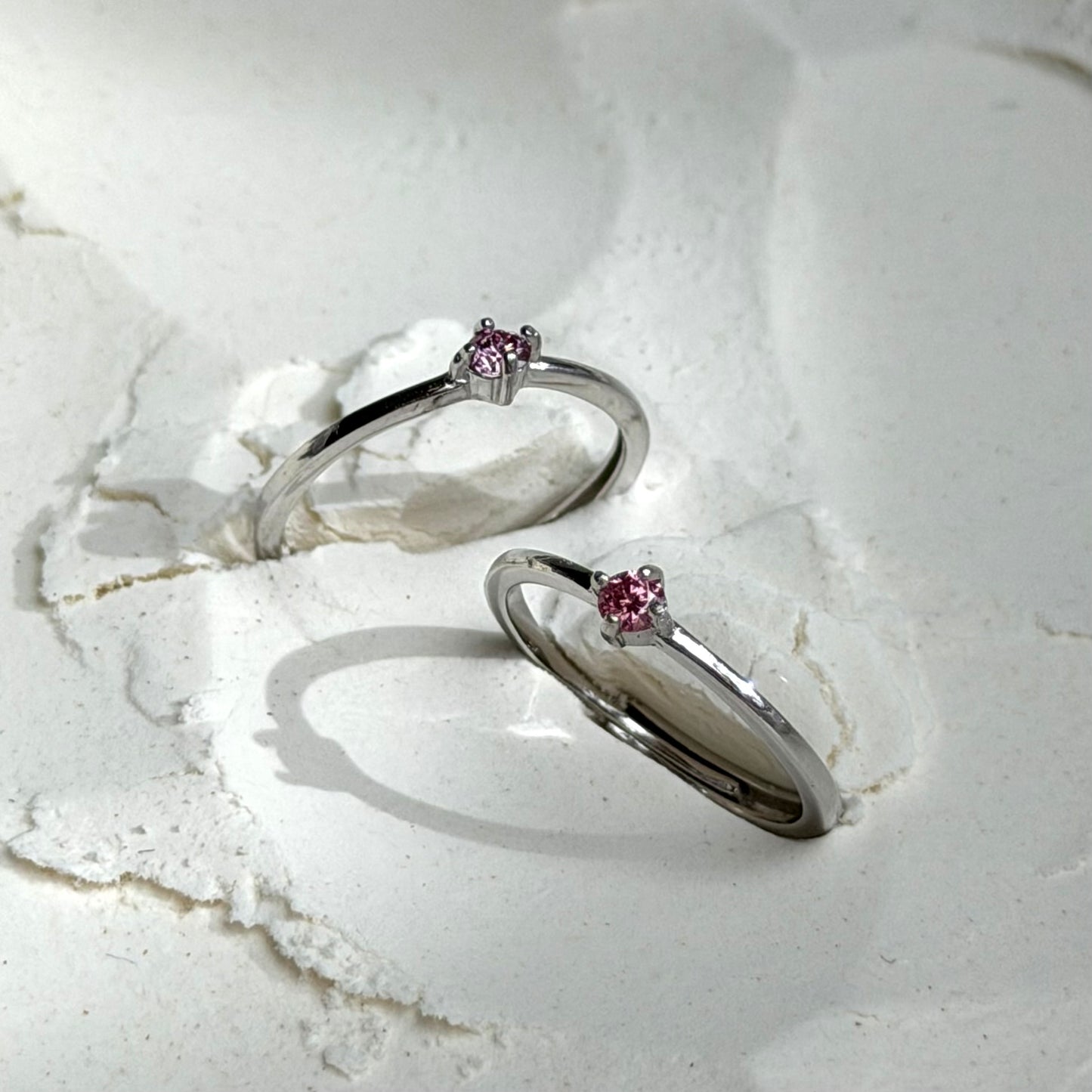 Moissanit Ring - 925 Silber