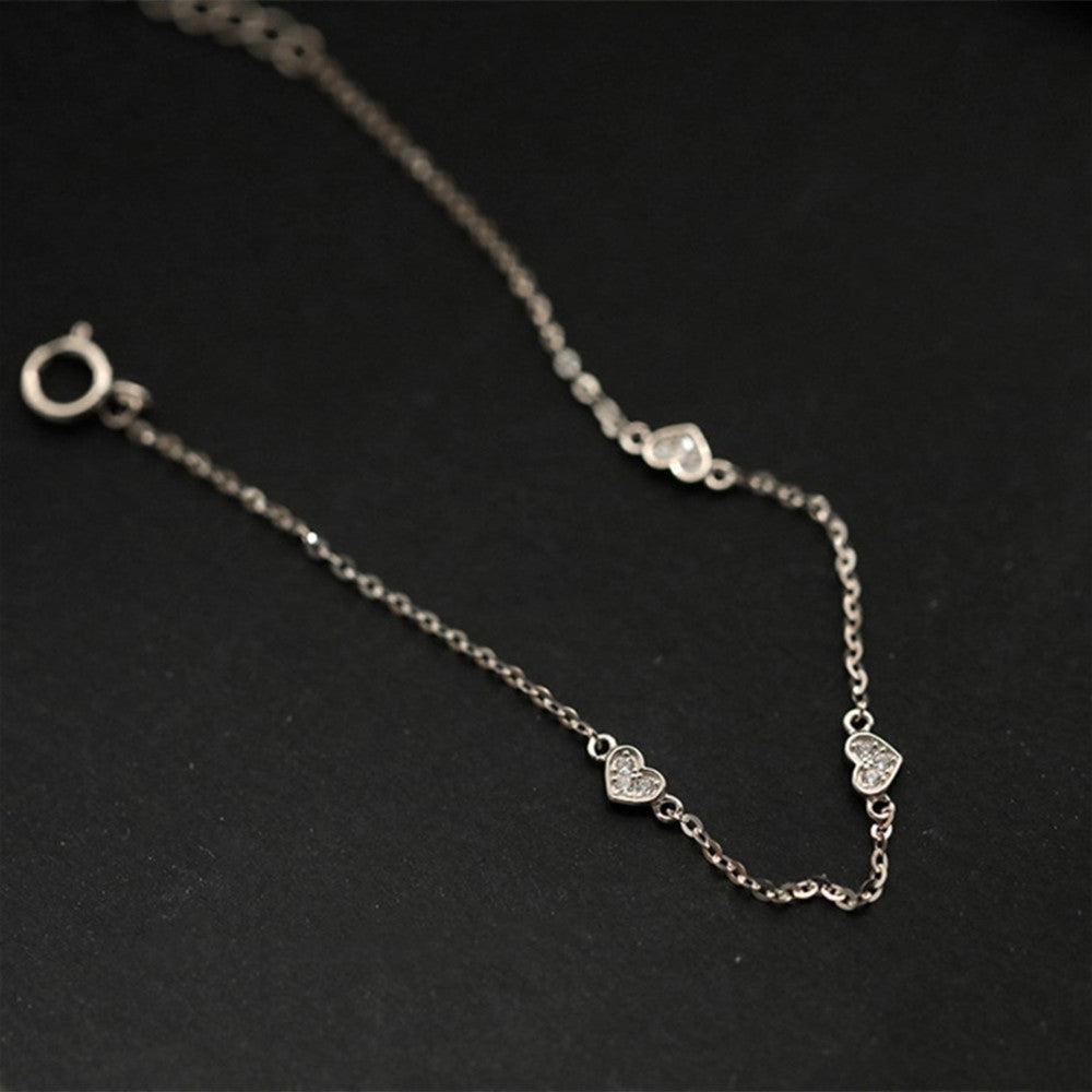 Aphrodite’s Promise – Herzarmband mit Zirkonia
