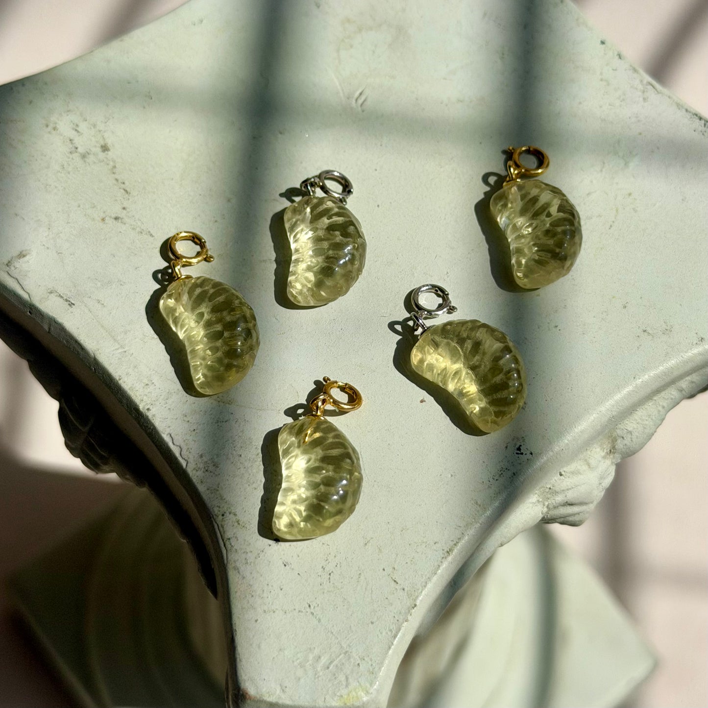Xanthe Charm - Citrin (behandelt) - 925 Silber