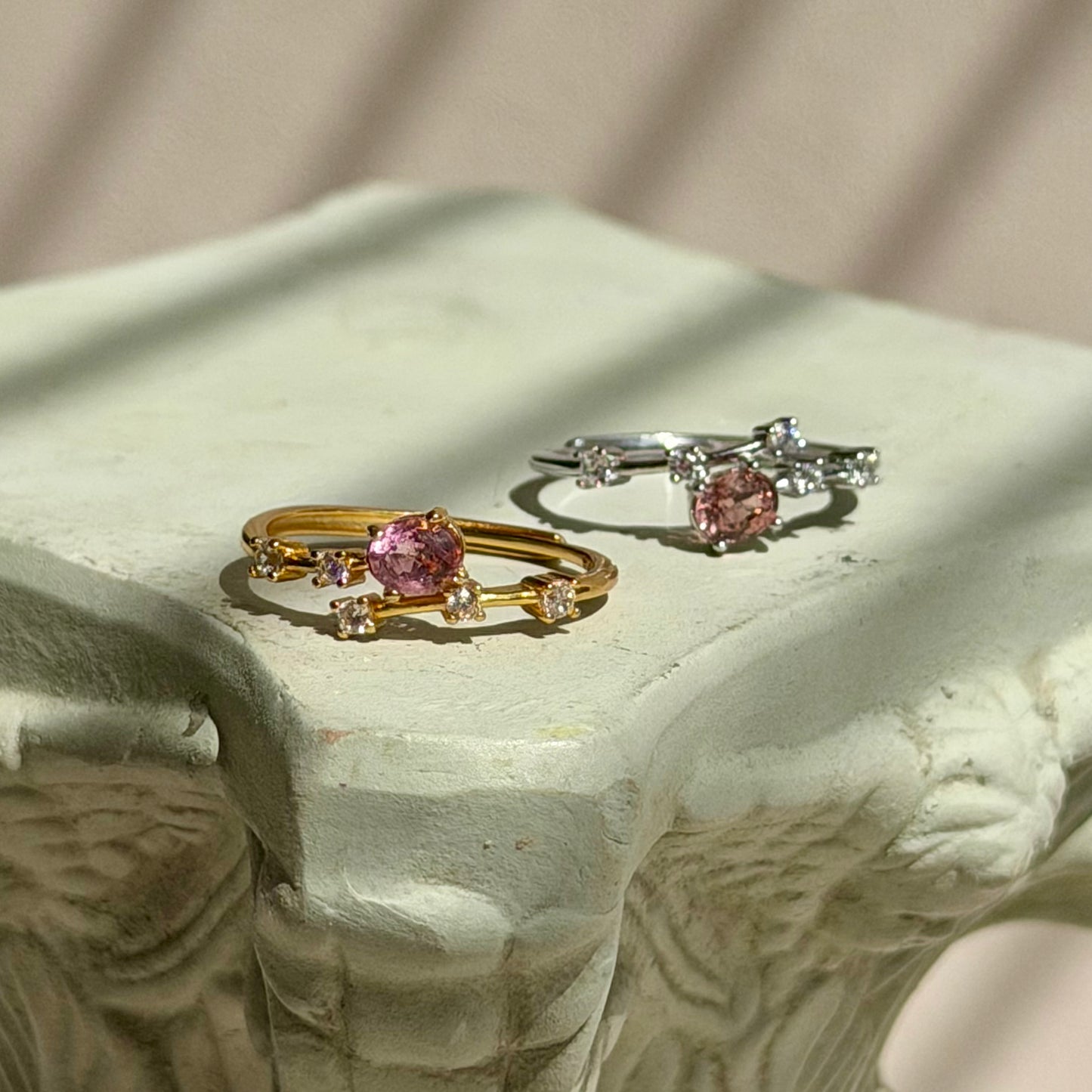 Charis Ring - Pinker Turmalin - 925 Silber