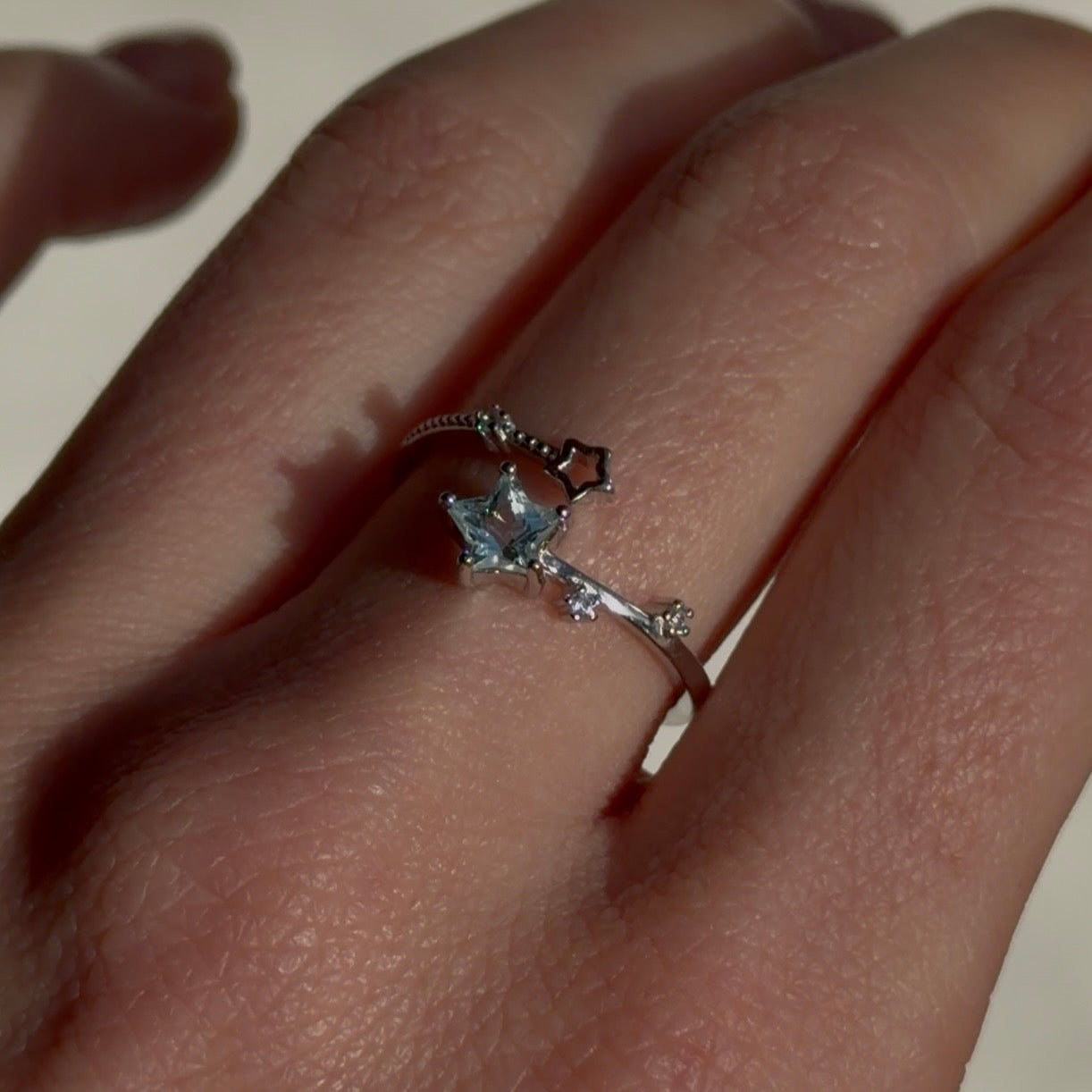 Aquamarin Ring - Stella Maris