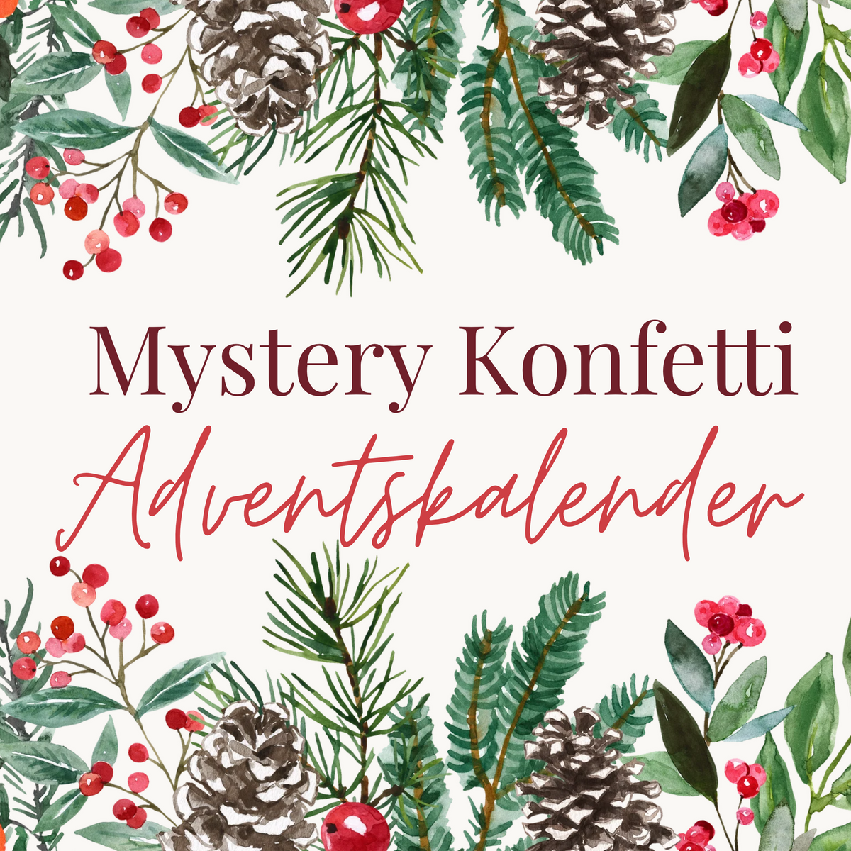 🎄Mystery Konfetti Adventskalender🎄