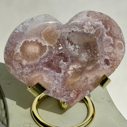 HQ Blumenachat X Amethyst Herz VI