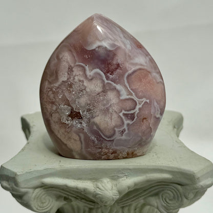 HQ Blumenachat X Amethyst Freiform V