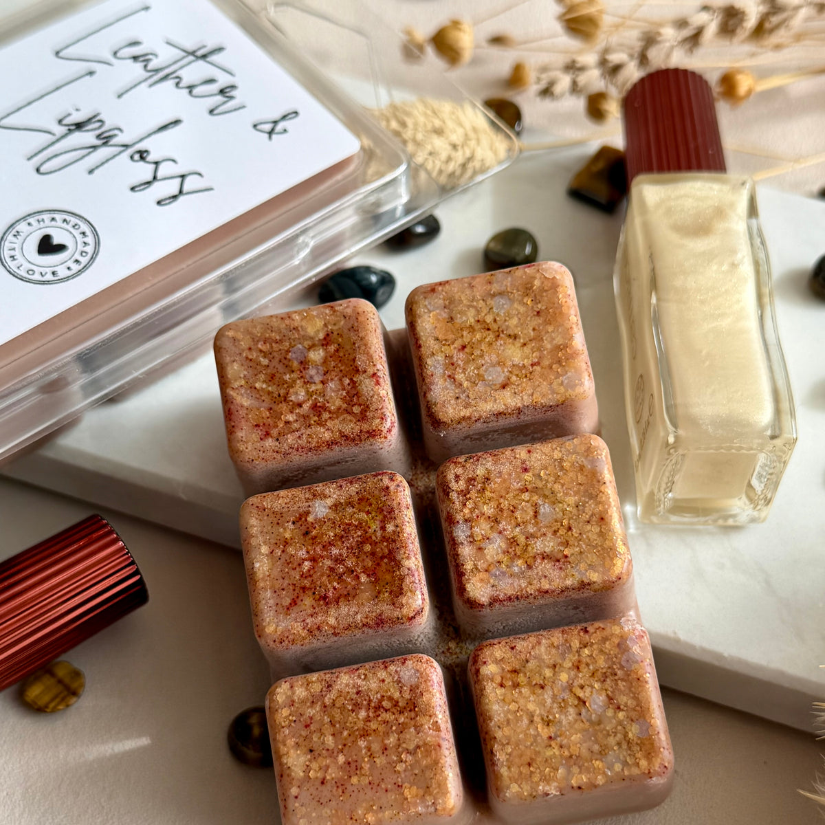 Leather & Lipgloss Duftwachs Snapbar - Mëltdown