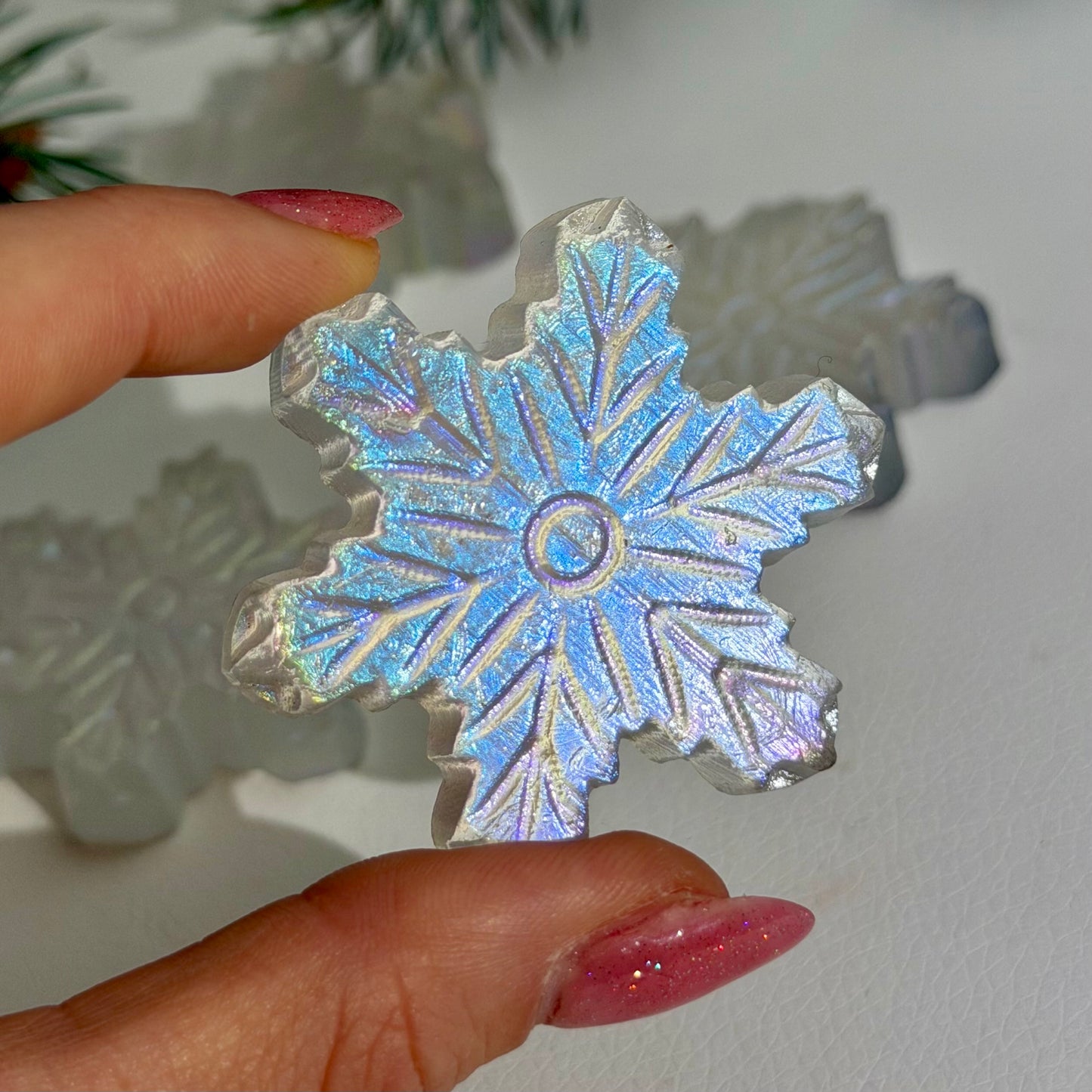 Aura Selenit Schneeflocke ❄️