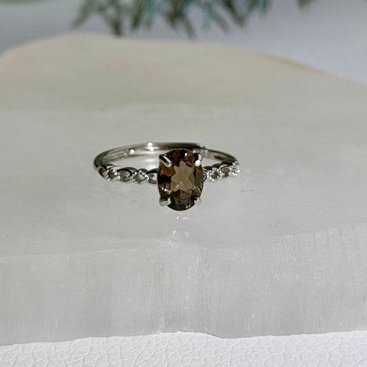 Ring ‚Smokey Elegance‘ - Rauchquarz