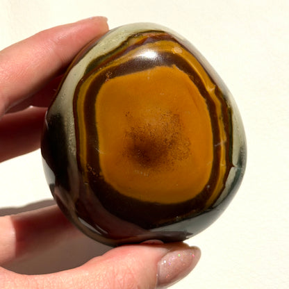 Polychrom Jaspis - XL Palmstone