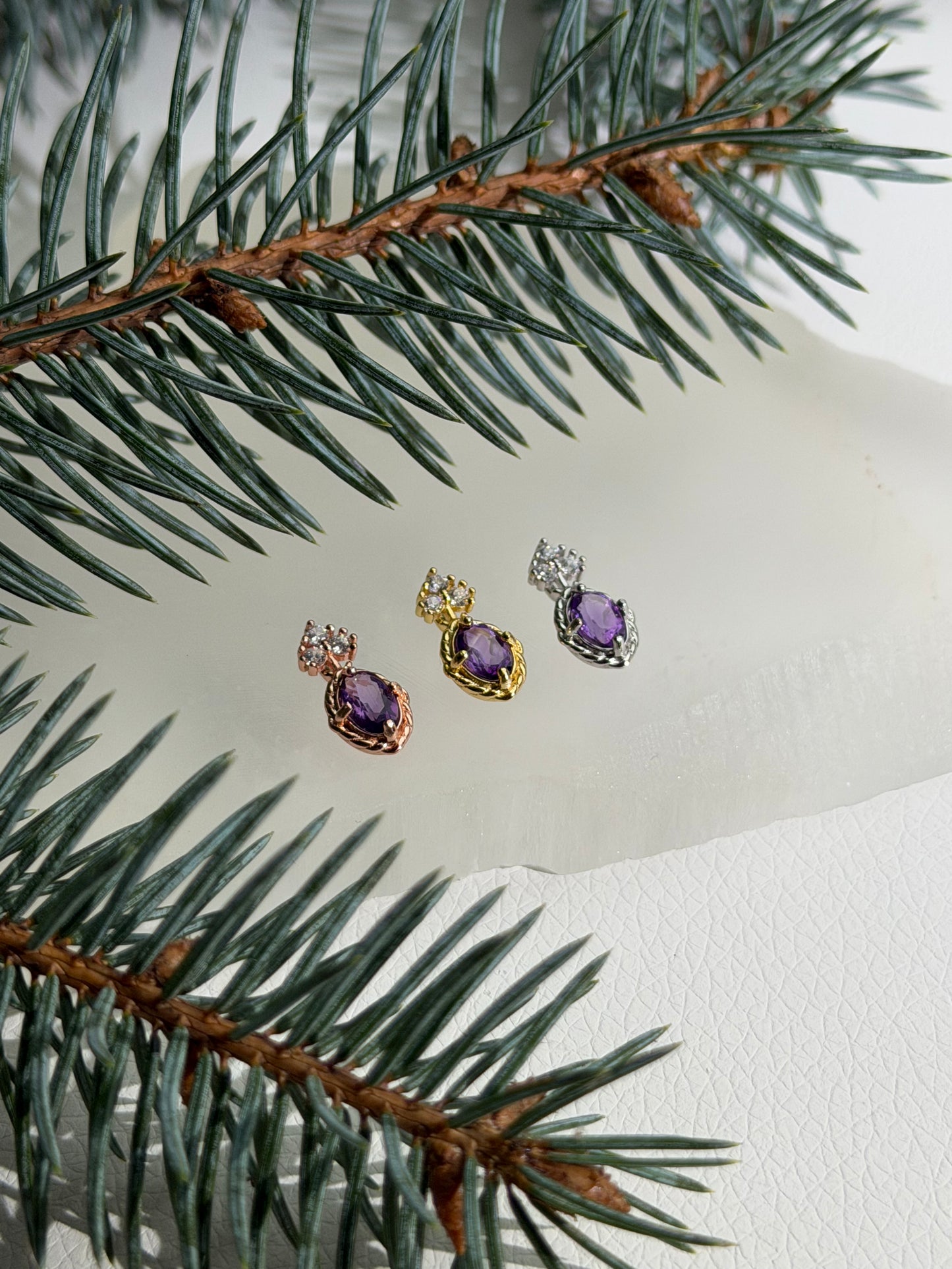 Anhänger 'Violet Dreams' - Amethyst