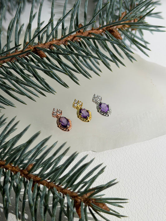 Anhänger 'Violet Dreams' - Amethyst