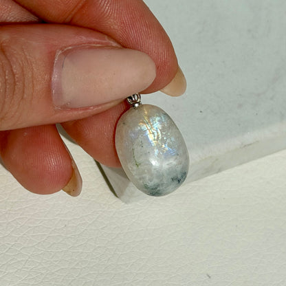Mondstein Anhänger C - 925 Silber
