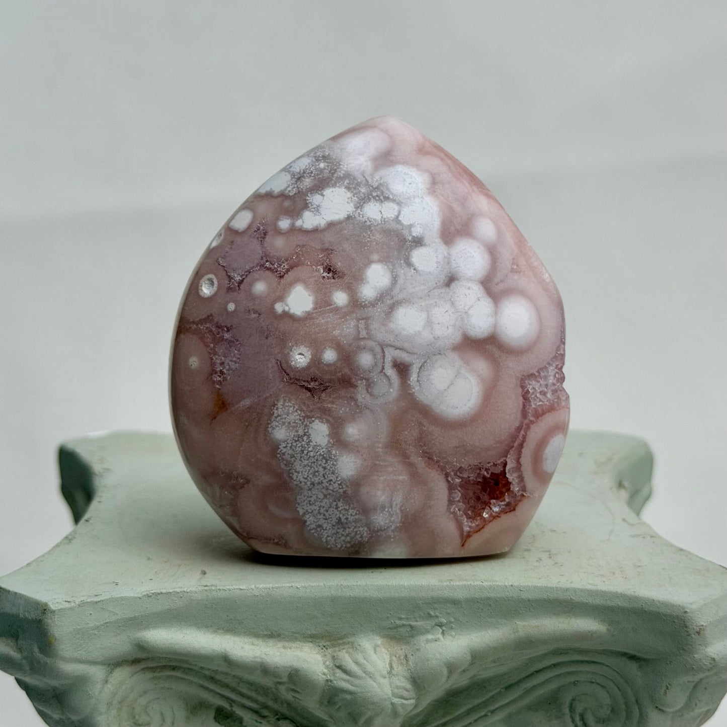HQ Blumenachat X Amethyst Freiform IX