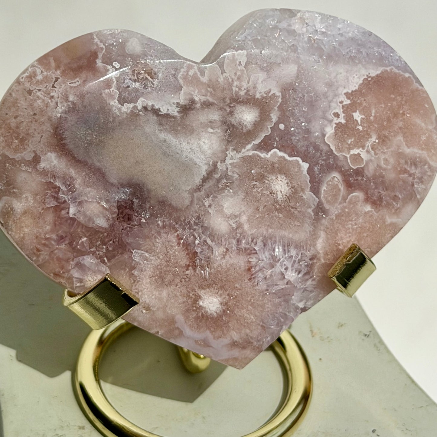 HQ Blumenachat X Amethyst Herz VI