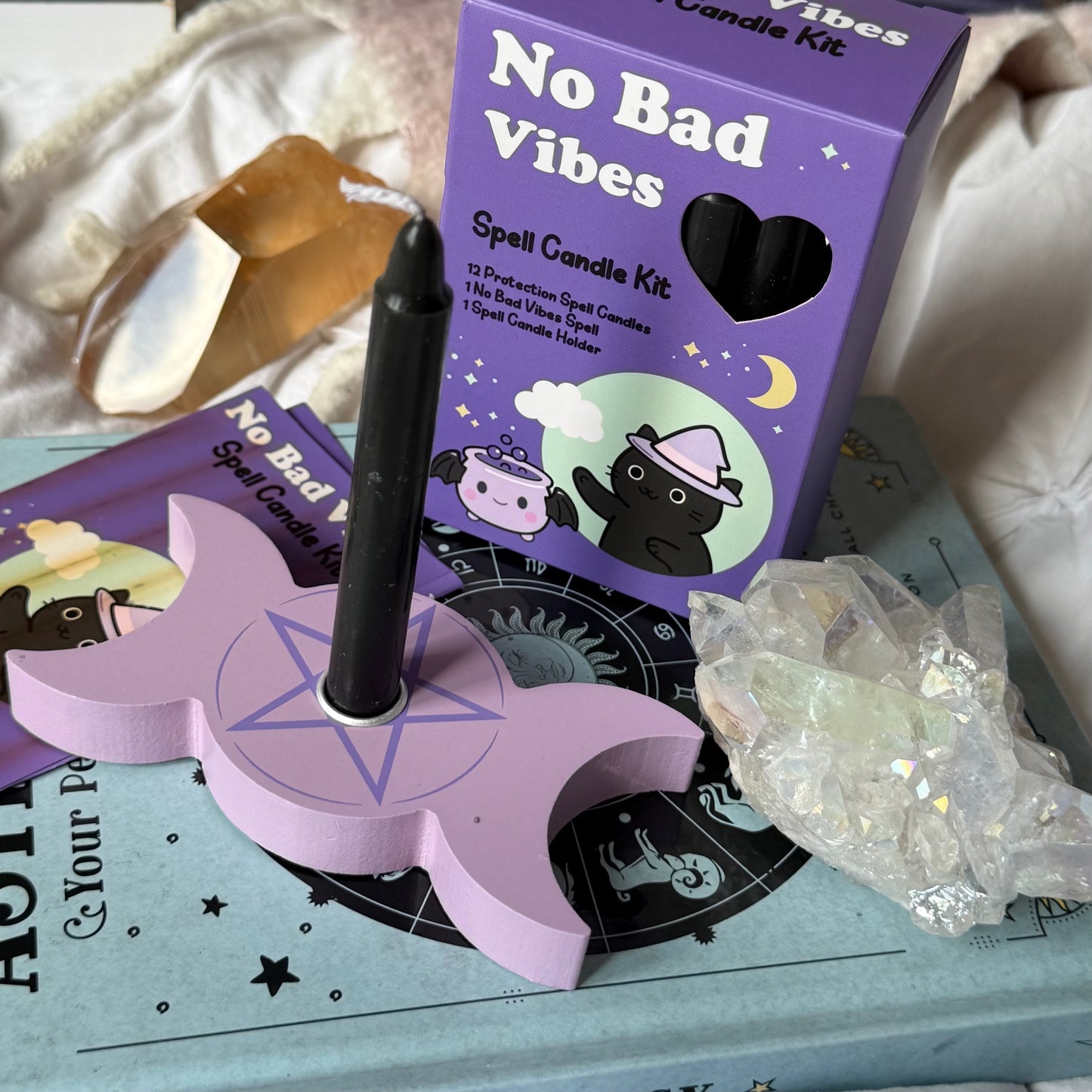 No Bad Vibes – Spell Candle Kit