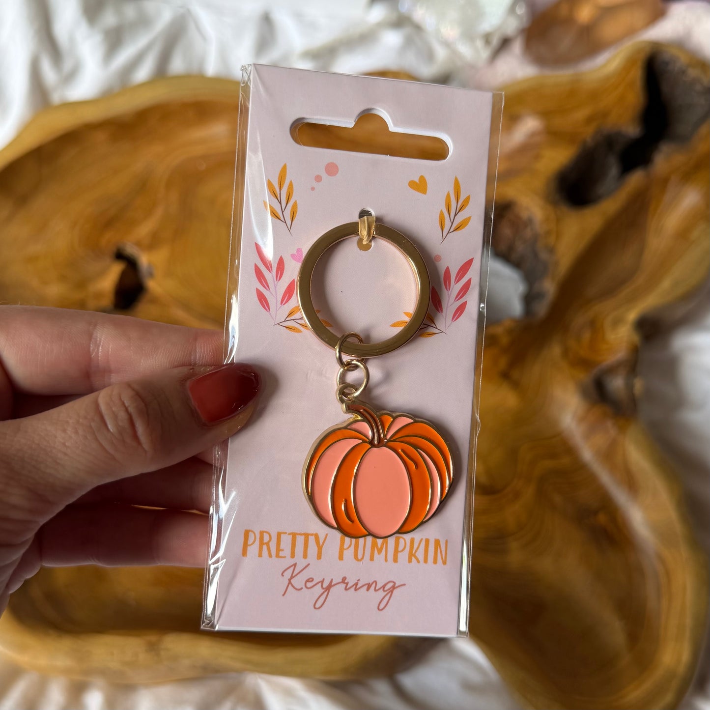 Pretty Pumpkin Schlüsselanhänger