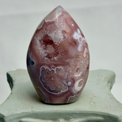 HQ Blumenachat X Amethyst Freiform VII
