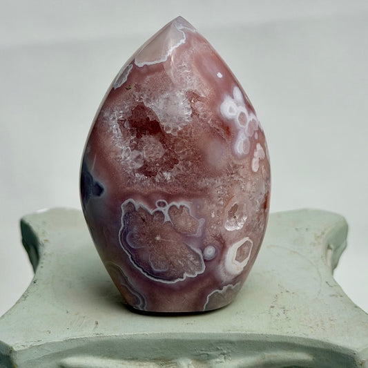 HQ Blumenachat X Amethyst Freiform VII