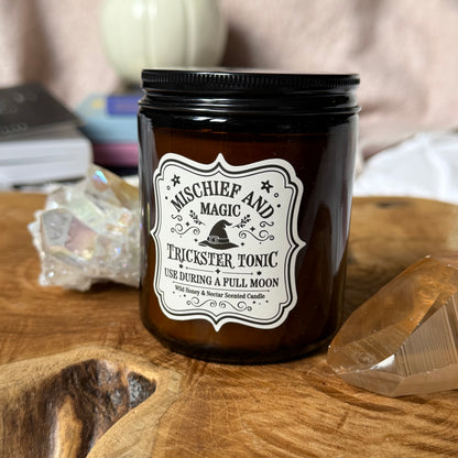Trickster Tonic – Mischief and Magic Kerze