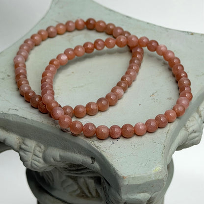 HQ Pfirischmondstein - Armband 4mm