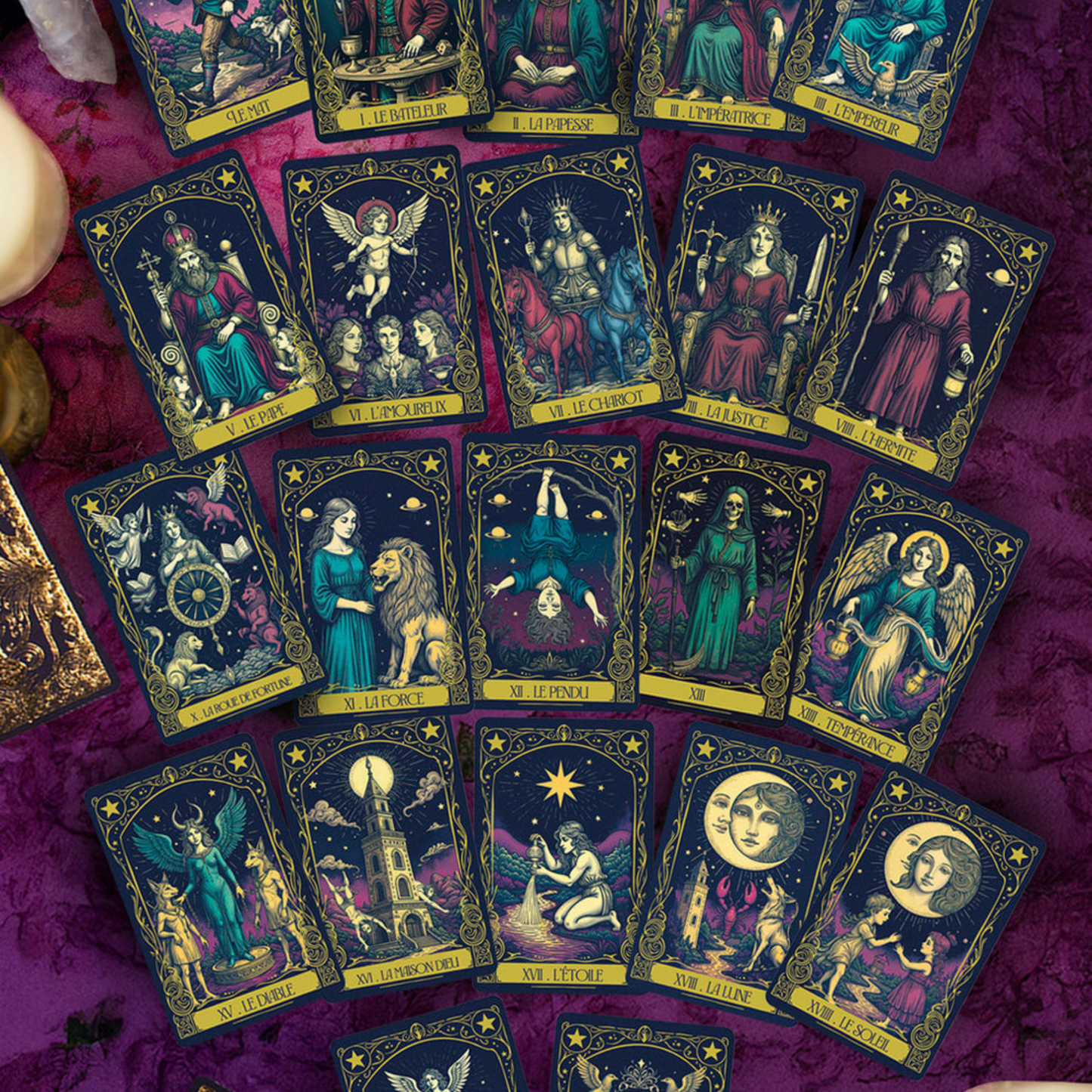 Nag Champa Tarot de Marsella Räucherstäbchen - Sagrada Madre