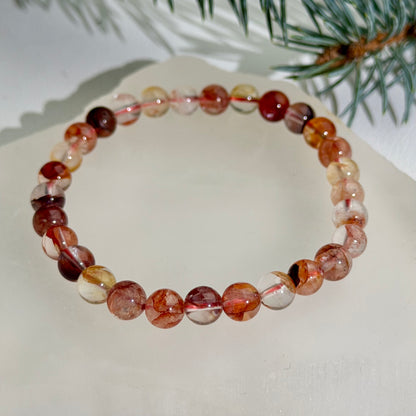 HQ Feuerquarz Armband - 6mm