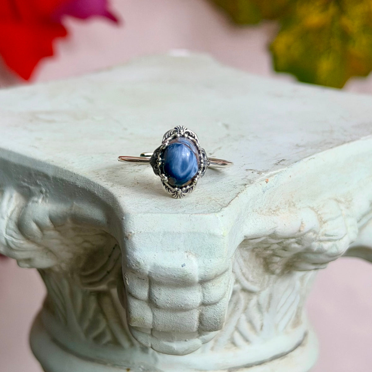 Nephele Ring - Pietersit - 925 Silber