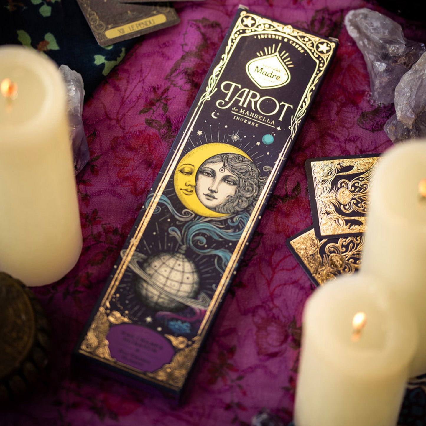 Nag Champa Tarot de Marsella Räucherstäbchen - Sagrada Madre