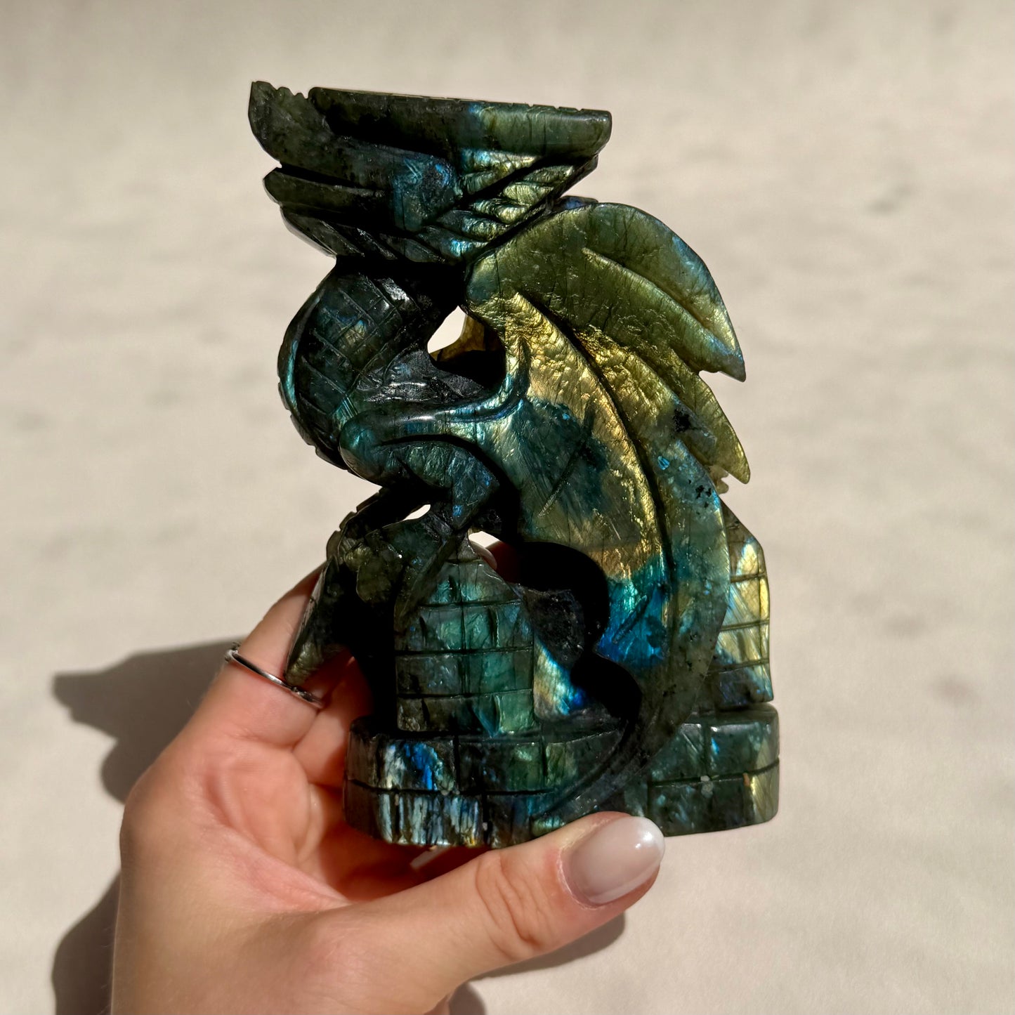 Labradorit Drache - A