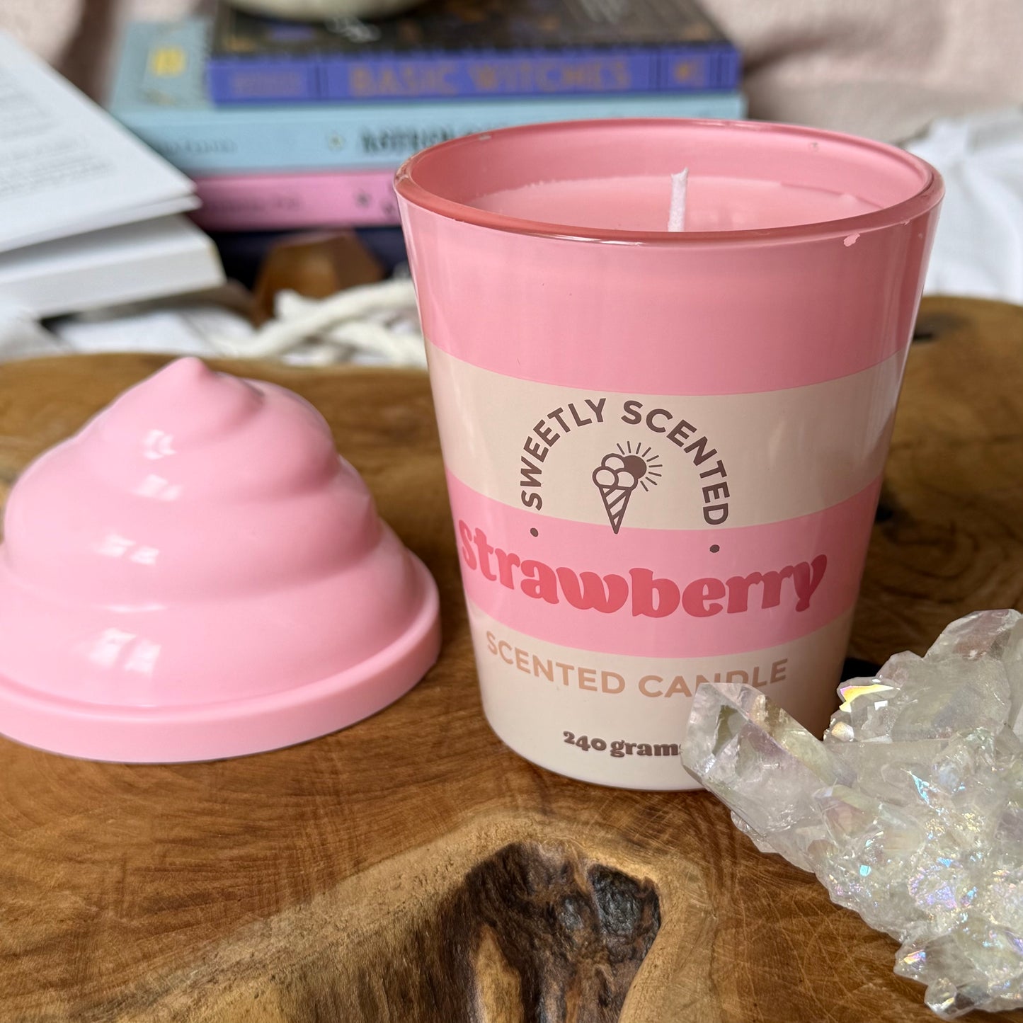 Strawberry Latte Kerze