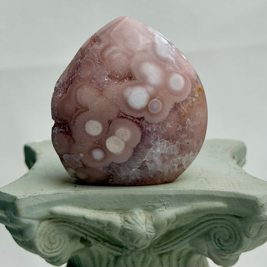 HQ Blumenachat X Amethyst Freiform IX