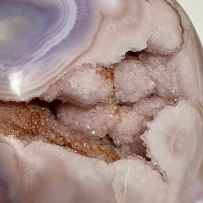 HQ Blumenachat X Amethyst Freiform IV