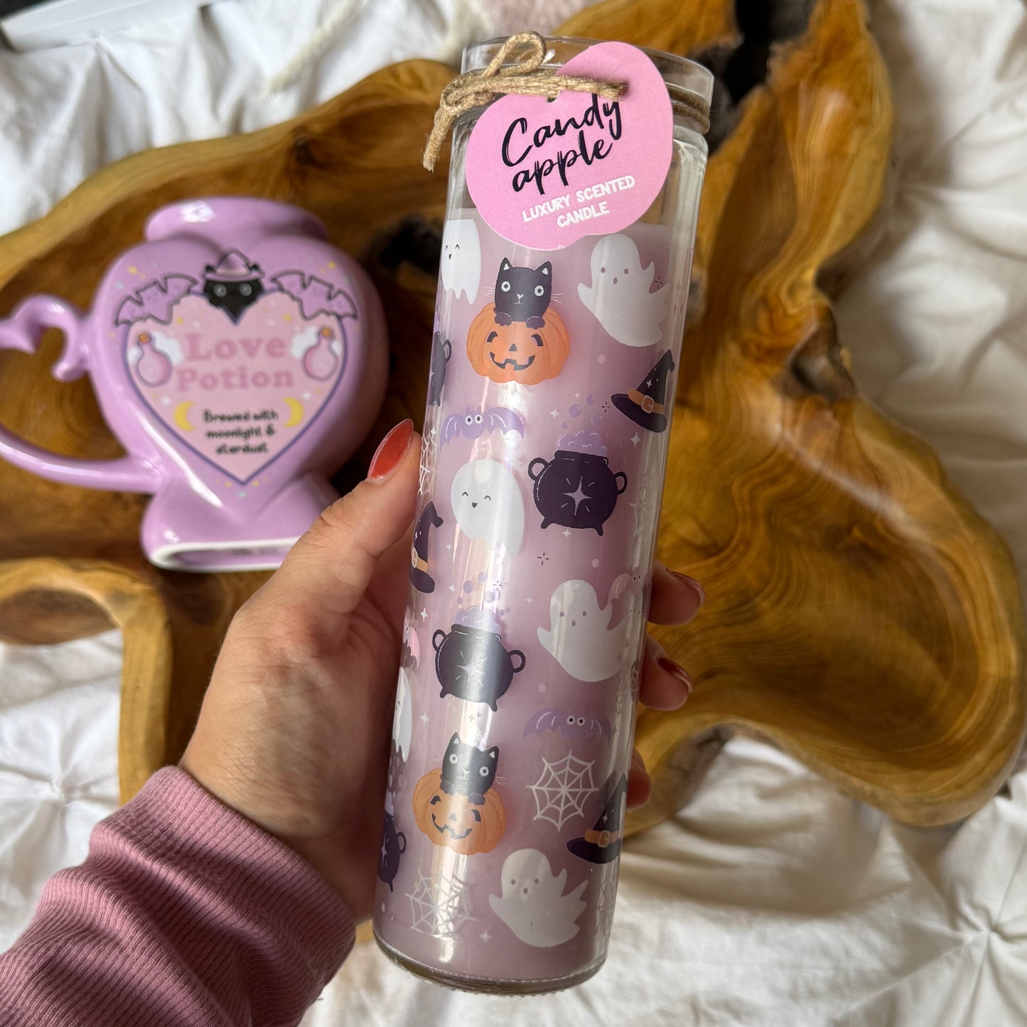 Candy Apple Kerze