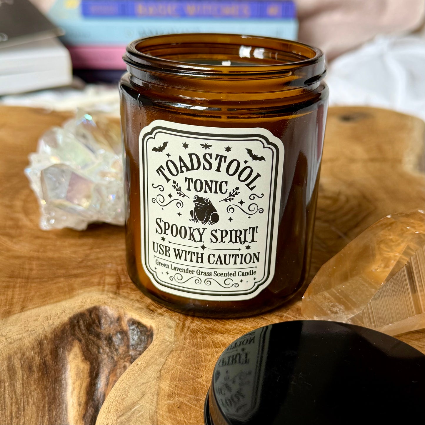 Toadstool Tonic – Spooky Spirit Kerze