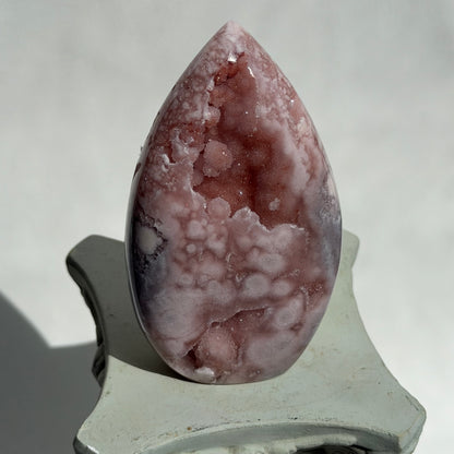 HQ Blumenachat X Amethyst Freiform II