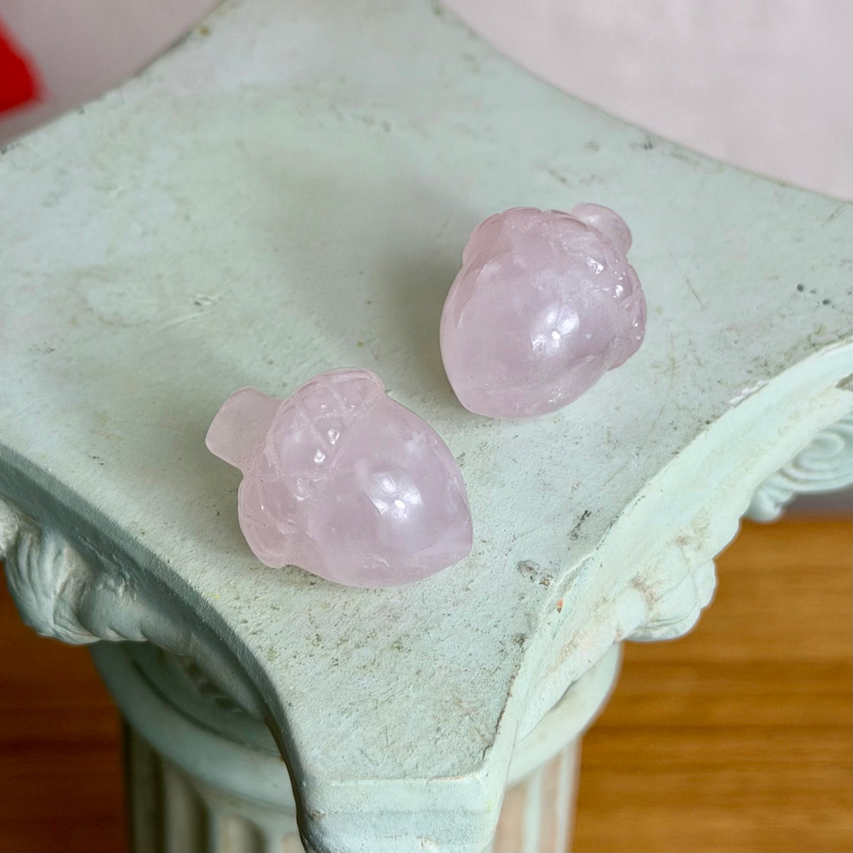 Rosenquarz Eichel