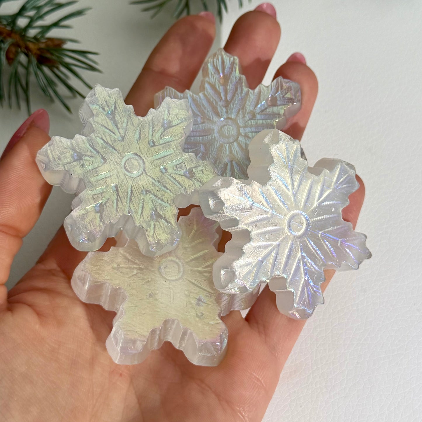 Aura Selenit Schneeflocke ❄️