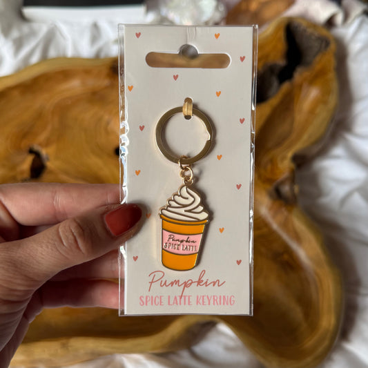 Pumpkin Spice Latte Schlüsselanhänger