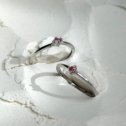 Moissanit Ring - 925 Silber