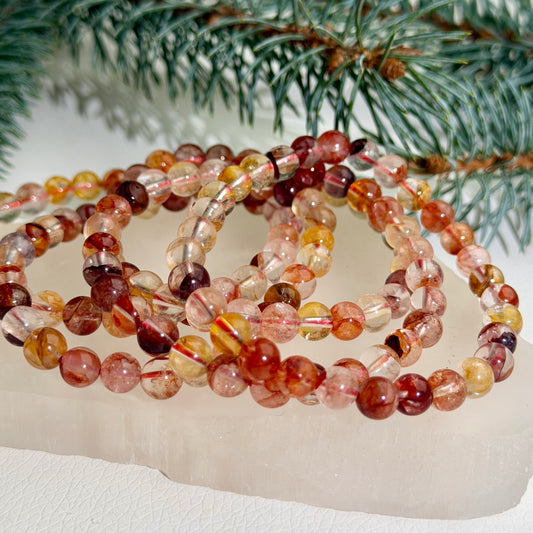 HQ Feuerquarz Armband - 6mm