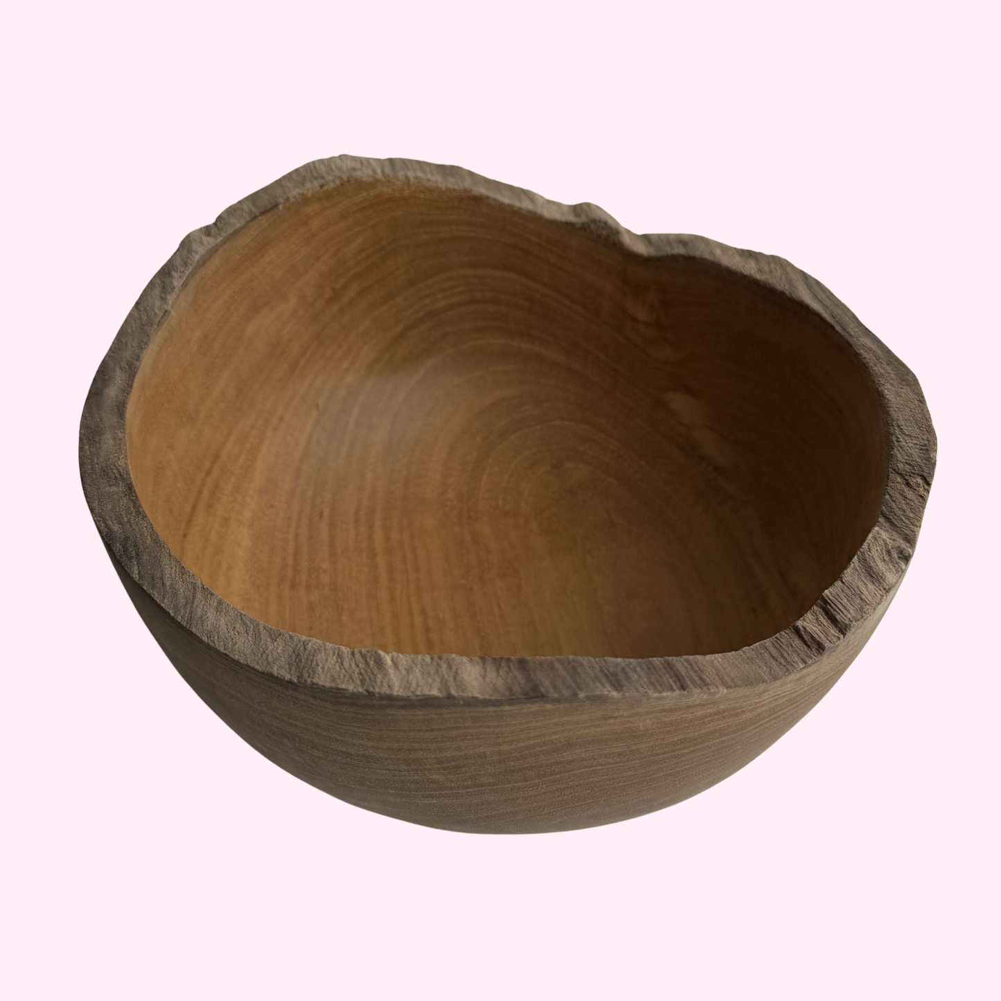Schale aus Teakholz 'Natur' - Rund 20cm