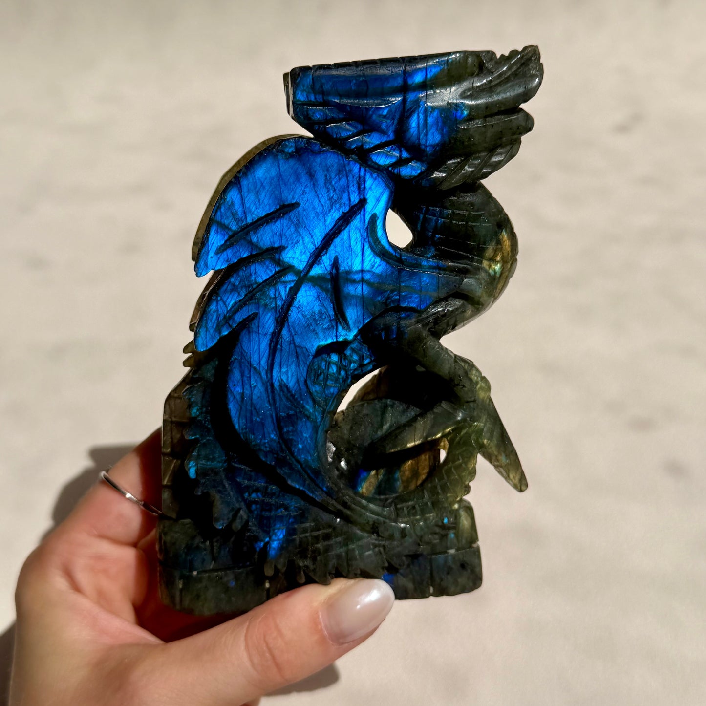 Labradorit Drache - A
