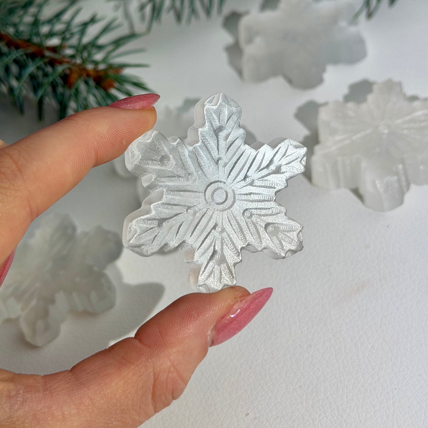 Selenit Schneeflocke ❄️