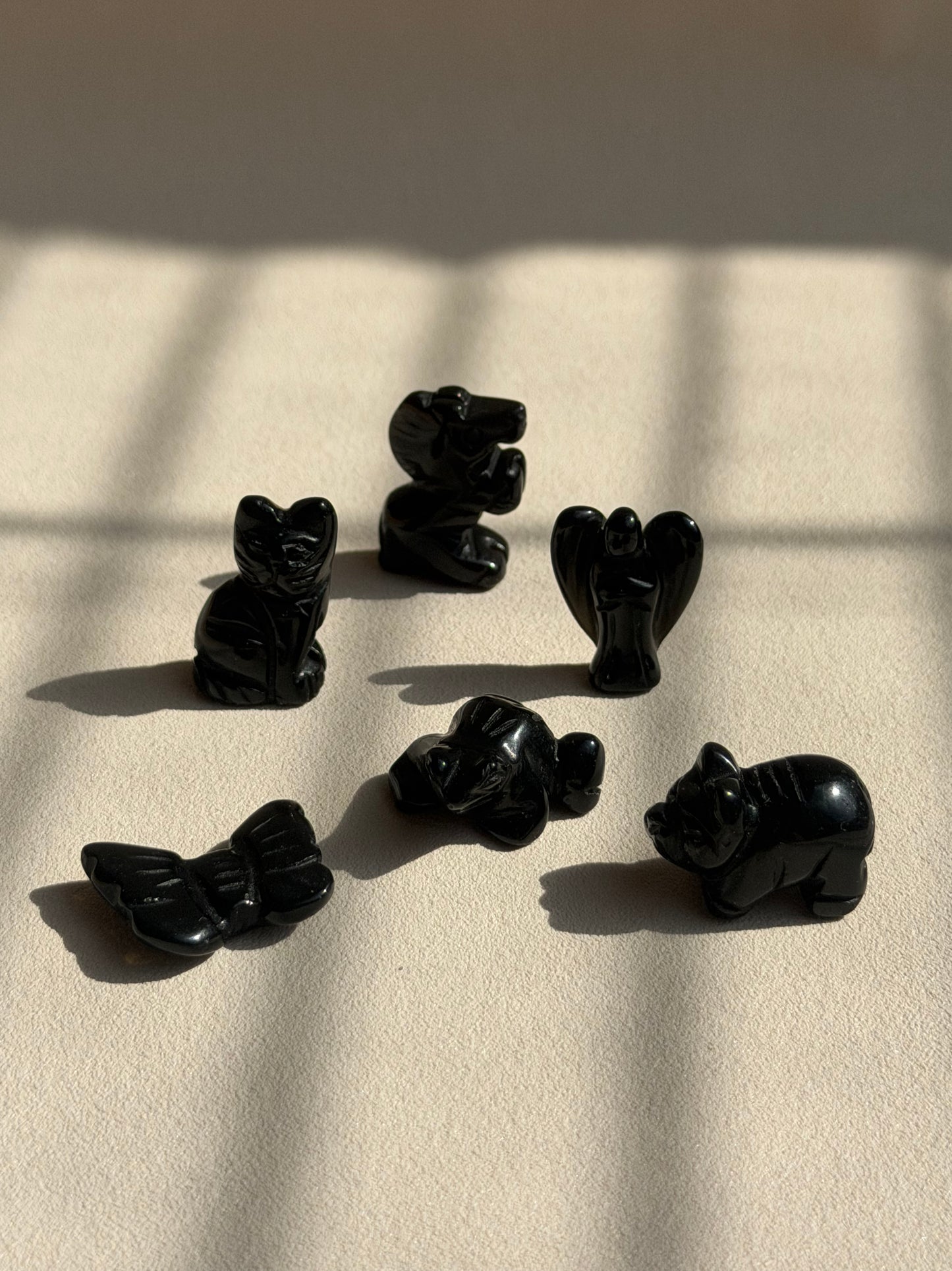Obsidian Mini Carvings