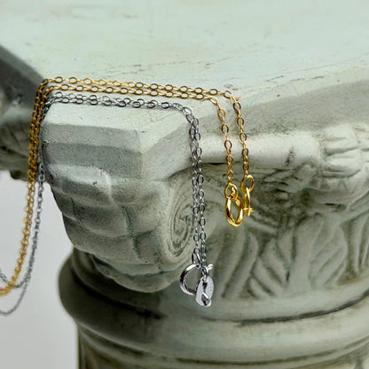 Dünne Kette für Anhänger und Charms - 925 Silber