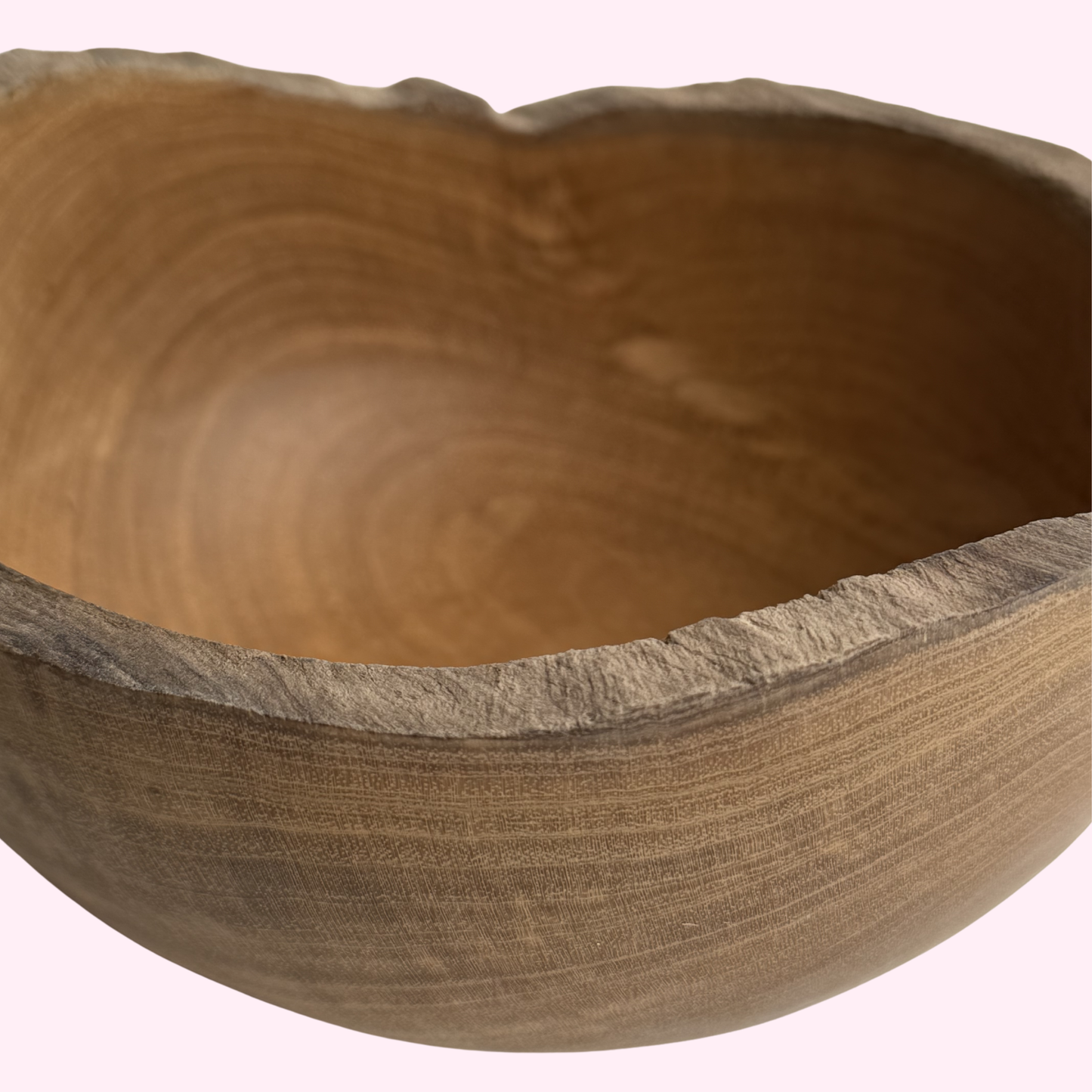 Schale aus Teakholz 'Natur' - Rund 20cm