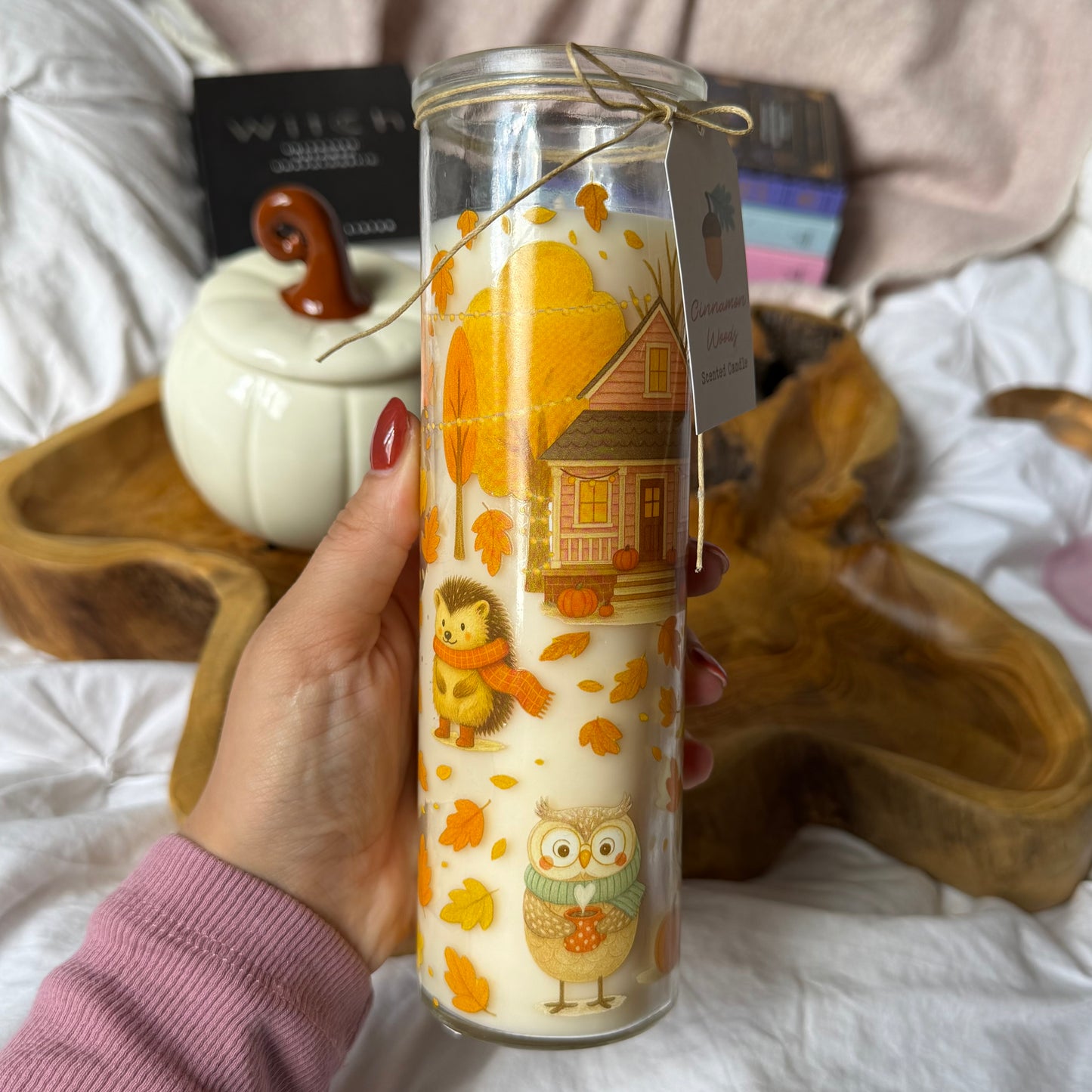 Cinnamon Woods Tube-Kerze