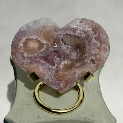 HQ Blumenachat X Amethyst Herz VI