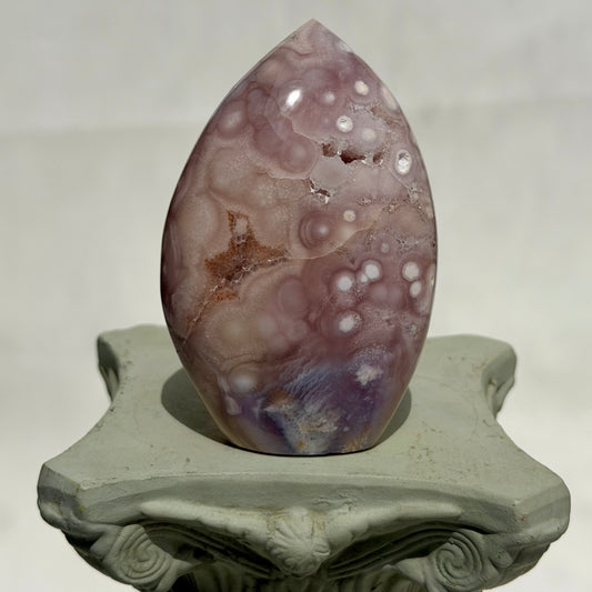 HQ Blumenachat X Amethyst Freiform III